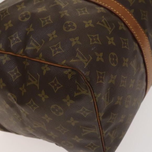 LOUIS VUITTON Monogram Sac Spool 45 Boston Bag Vintage M41624 LV Auth 137347
