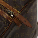LOUIS VUITTON Monogram Sac Spool 45 Boston Bag Vintage M41624 LV Auth 137347-15