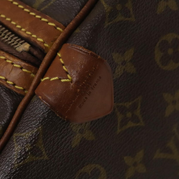 LOUIS VUITTON Monogram Sac Spool 45 Boston Bag Vintage M41624 LV Auth 137347