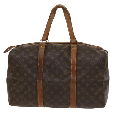 LOUIS VUITTON Monogram Sac Spool 45 Boston Bag Vintage M41624 LV Auth 137347 - 0