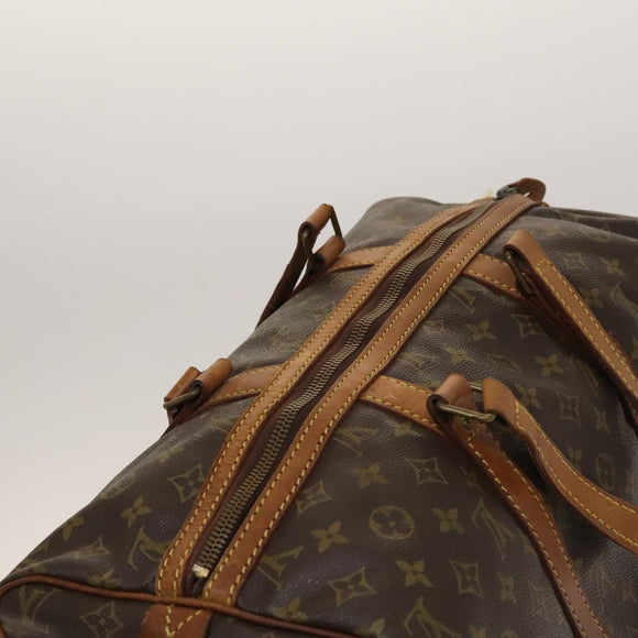 LOUIS VUITTON Monogram Sac Spool 45 Boston Bag Vintage M41624 LV Auth 137347