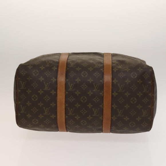 LOUIS VUITTON Monogram Sac Spool 45 Boston Bag Vintage M41624 LV Auth 137347