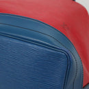 LOUIS VUITTON Epi Noe Shoulder Bag Bicolor Red Blue M44084 LV Auth 137353-9