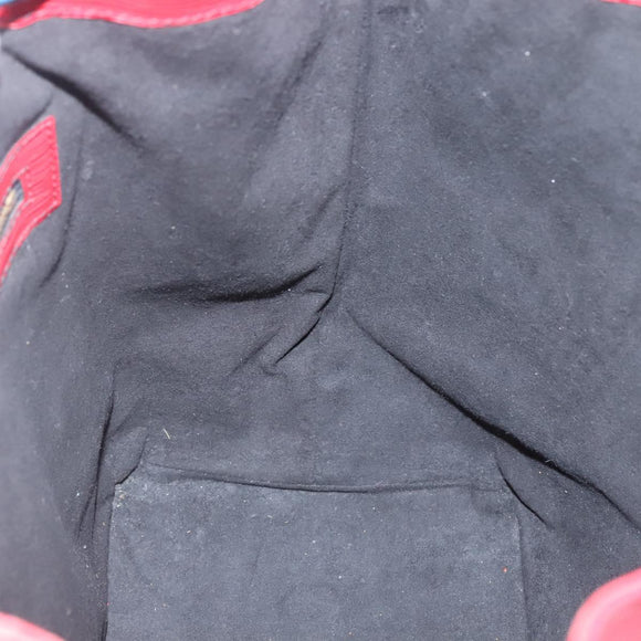 LOUIS VUITTON Epi Noe Shoulder Bag Bicolor Red Blue M44084 LV Auth 137353