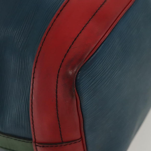 LOUIS VUITTON Epi Toriko Color Noe Bag Red Blue Green M44084 LV Auth 137355