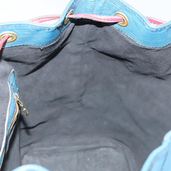 LOUIS VUITTON Epi Toriko Color Noe Bag Red Blue Green M44084 LV Auth 137355