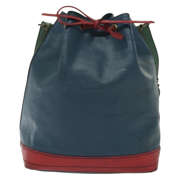 LOUIS VUITTON Epi Toriko Color Noe Bag Red Blue Green M44084 LV Auth 137355