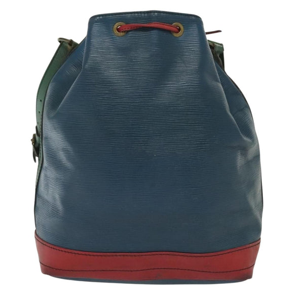 LOUIS VUITTON Epi Toriko Color Noe Bag Red Blue Green M44084 LV Auth 137355