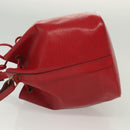 LOUIS VUITTON Epi Petit Noe Shoulder Bag Red M44107 LV Auth 137357-4