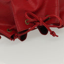LOUIS VUITTON Epi Petit Noe Shoulder Bag Red M44107 LV Auth 137357-6