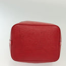 LOUIS VUITTON Epi Petit Noe Shoulder Bag Red M44107 LV Auth 137357-5