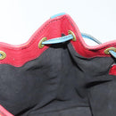 LOUIS VUITTON Epi Petit Noe Shoulder Bag Castilian Red Blue LV Auth 137359-19