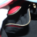 LOUIS VUITTON Epi Petit Noe Shoulder Bag Castilian Red Blue LV Auth 137359-20