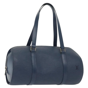 LOUIS VUITTON Epi Soufflot Hand Bag Myrtille M5286G LV Auth 137362