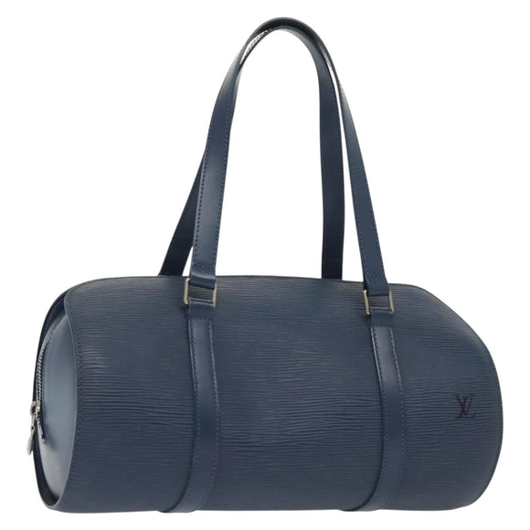 LOUIS VUITTON Epi Soufflot Hand Bag Myrtille M5286G LV Auth 137362