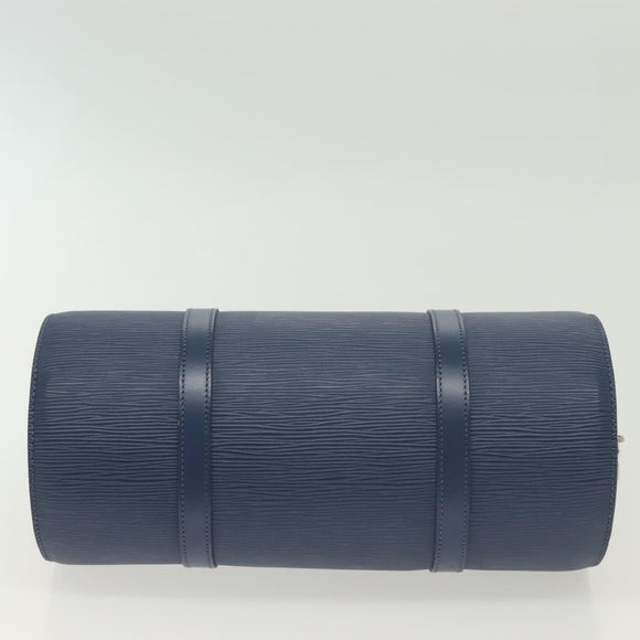 LOUIS VUITTON Epi Soufflot Hand Bag Myrtille M5286G LV Auth 137362