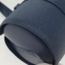 LOUIS VUITTON Epi Soufflot Hand Bag Myrtille M5286G LV Auth 137362-15