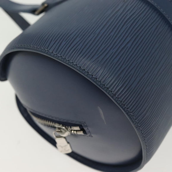 LOUIS VUITTON Epi Soufflot Hand Bag Myrtille M5286G LV Auth 137362