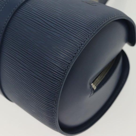 LOUIS VUITTON Epi Soufflot Hand Bag Myrtille M5286G LV Auth 137362