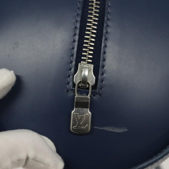 LOUIS VUITTON Epi Soufflot Hand Bag Myrtille M5286G LV Auth 137362