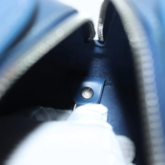 LOUIS VUITTON Epi Soufflot Hand Bag Myrtille M5286G LV Auth 137362