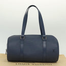 LOUIS VUITTON Epi Soufflot Hand Bag Myrtille M5286G LV Auth 137362-12