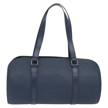 LOUIS VUITTON Epi Soufflot Hand Bag Myrtille M5286G LV Auth 137362 - 0