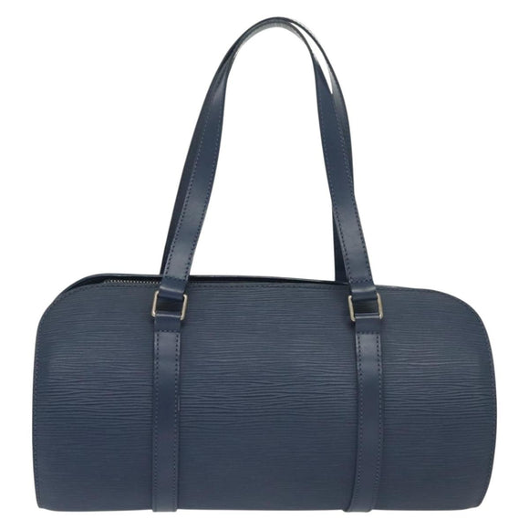 LOUIS VUITTON Epi Soufflot Hand Bag Myrtille M5286G LV Auth 137362