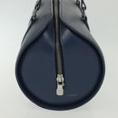 LOUIS VUITTON Epi Soufflot Hand Bag Myrtille M5286G LV Auth 137362-4
