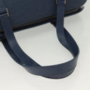 LOUIS VUITTON Epi Soufflot Hand Bag Myrtille M5286G LV Auth 137362-8