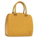 LOUIS VUITTON Epi Pont Neuf Hand Bag Yellow M52059 LV Auth 137364-1