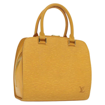 LOUIS VUITTON Epi Pont Neuf Hand Bag Yellow M52059 LV Auth 137364