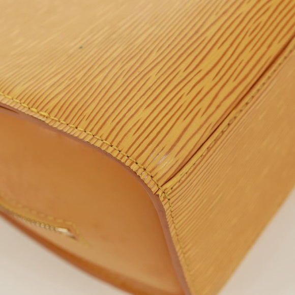 LOUIS VUITTON Epi Pont Neuf Hand Bag Yellow M52059 LV Auth 137364