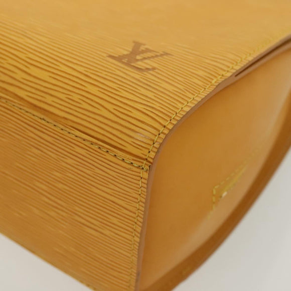 LOUIS VUITTON Epi Pont Neuf Hand Bag Yellow M52059 LV Auth 137364