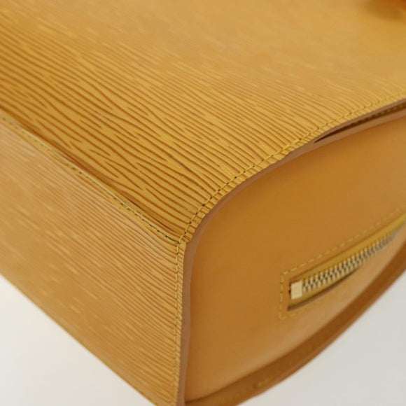 LOUIS VUITTON Epi Pont Neuf Hand Bag Yellow M52059 LV Auth 137364