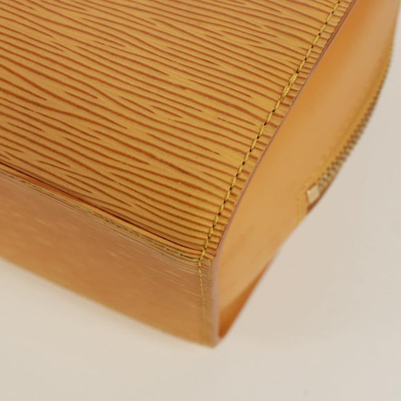 LOUIS VUITTON Epi Pont Neuf Hand Bag Yellow M52059 LV Auth 137364