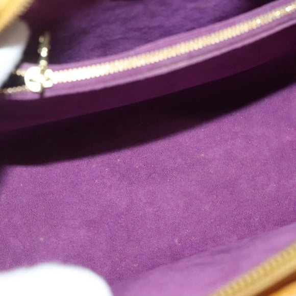 LOUIS VUITTON Epi Pont Neuf Hand Bag Yellow M52059 LV Auth 137364