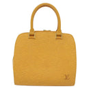 LOUIS VUITTON Epi Pont Neuf Hand Bag Yellow M52059 LV Auth 137364-13