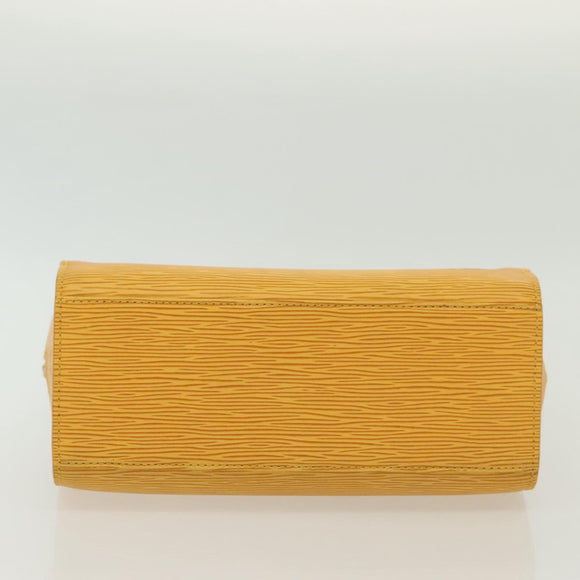 LOUIS VUITTON Epi Pont Neuf Hand Bag Yellow M52059 LV Auth 137364