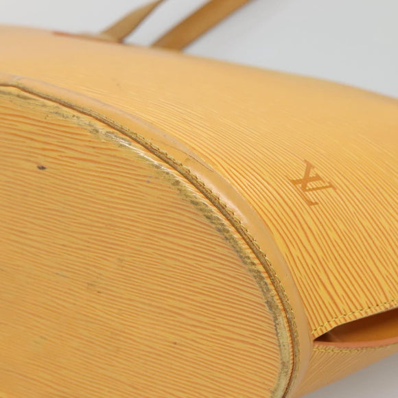 LOUIS VUITTON Epi Saint Jacques Shopping Shoulder Bag Yellow M52269 Auth 137365