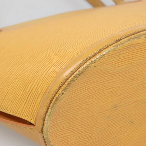 LOUIS VUITTON Epi Saint Jacques Shopping Shoulder Bag Yellow M52269 Auth 137365