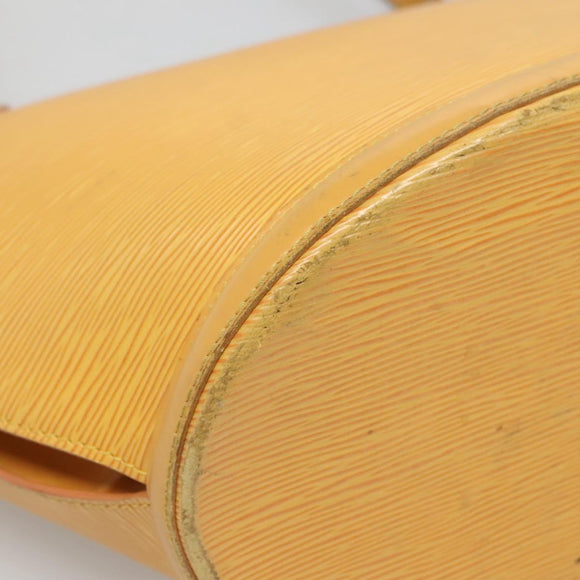 LOUIS VUITTON Epi Saint Jacques Shopping Shoulder Bag Yellow M52269 Auth 137365