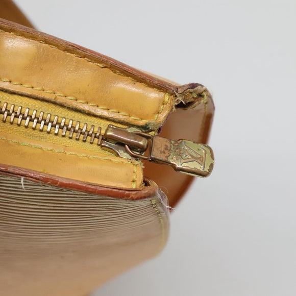 LOUIS VUITTON Epi Saint Jacques Shopping Shoulder Bag Yellow M52269 Auth 137365