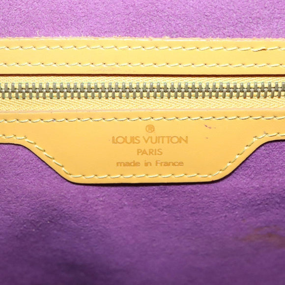 LOUIS VUITTON Epi Saint Jacques Shopping Shoulder Bag Yellow M52269 Auth 137365
