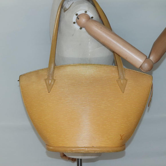 LOUIS VUITTON Epi Saint Jacques Shopping Shoulder Bag Yellow M52269 Auth 137365