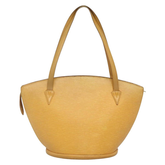 LOUIS VUITTON Epi Saint Jacques Shopping Shoulder Bag Yellow M52269 Auth 137365
