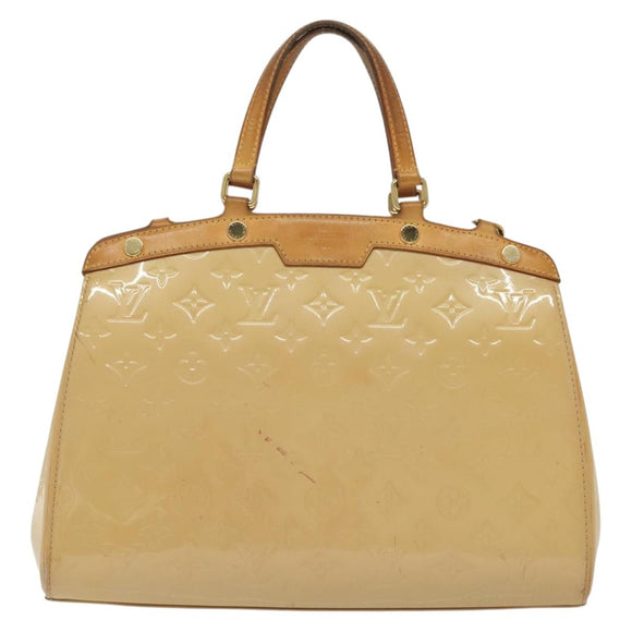 LOUIS VUITTON Vernis Blair MM Hand Bag 2way Rose Angelique M90068 LV Auth 137366