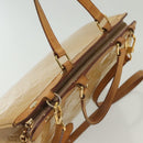 LOUIS VUITTON Vernis Blair MM Hand Bag 2way Rose Angelique M90068 LV Auth 137366-8