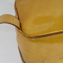 LOUIS VUITTON Monogram Vernis Marley Backpack Yellow M91040 LV Auth 137367-15