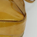 LOUIS VUITTON Monogram Vernis Marley Backpack Yellow M91040 LV Auth 137367-16